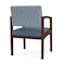 Lesro Lenox Guest Chair, 22.5 in W 26 in L 31.5 in H LW1101 - alternate 2